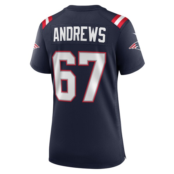 Jake Andrews New England Patriots Nike Women's Team Game Jersey -  Navy