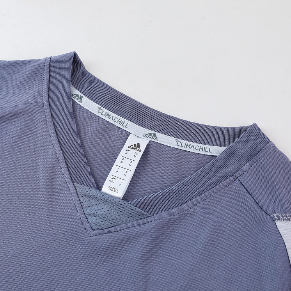 Adidas Short Sleeve Training Jersey Set - AD03- Light Gray