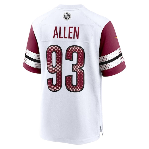 Jonathan Allen Washington Commanders Nike Game Jersey - White/Black/Burgundy
