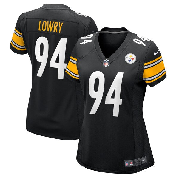 Dean Lowry Pittsburgh Steelers Nike Women's  Game Jersey -  Black