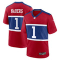 Malik Nabers New York Giants Nike Youth Alternate Player Game Jersey - Century Red