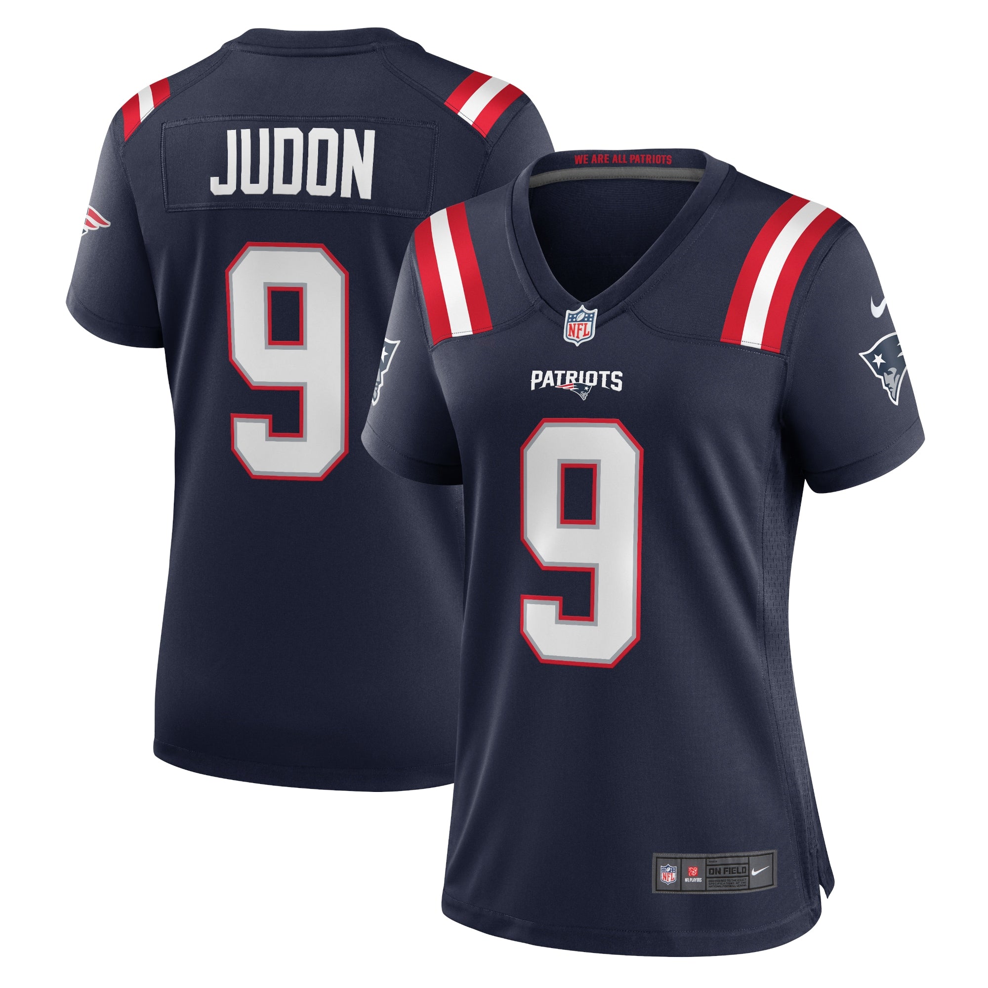 Matthew Judon New England Patriots Nike Women's Alternate Game Jersey - Red/Navy