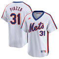 Mike Piazza New York Mets Nike Throwback Cooperstown Limited Jersey - White