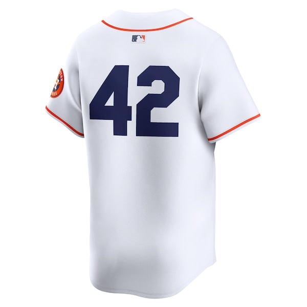 Houston Astros Nike 2024 Jackie Robinson Day Home Limited Jersey – White