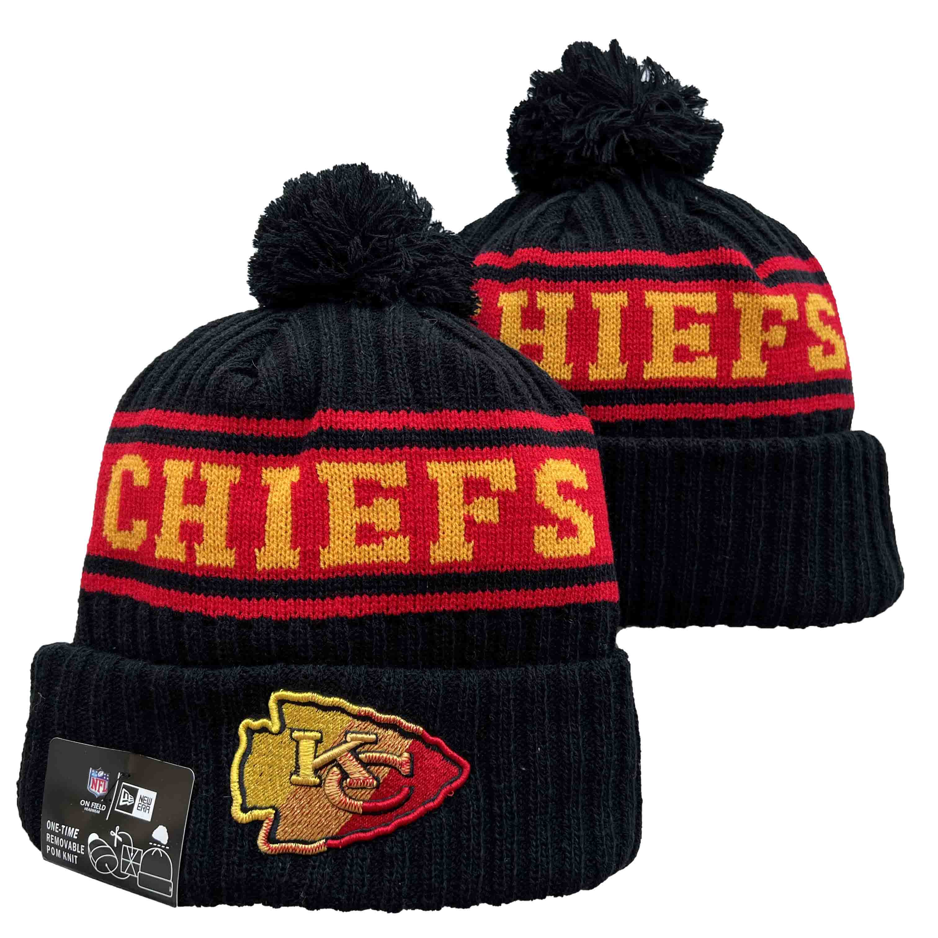 KANSAS CITY CHIEFS KNIT HAT