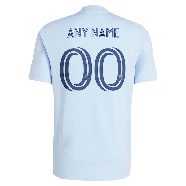 Sporting Kansas City adidas 2025 One KC Replica Custom Jersey - Light Blue