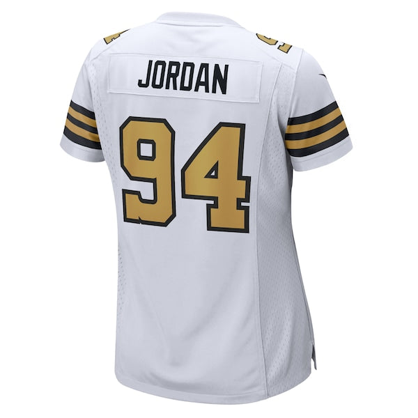 Cameron Jordan New Orleans Saints Nike Women's Alternate Game Jersey -  White/Black