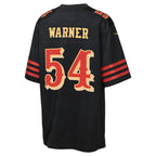 Fred Warner San Francisco 49ers Nike Youth 2025 Rivalries Collection Game Jersey - Black