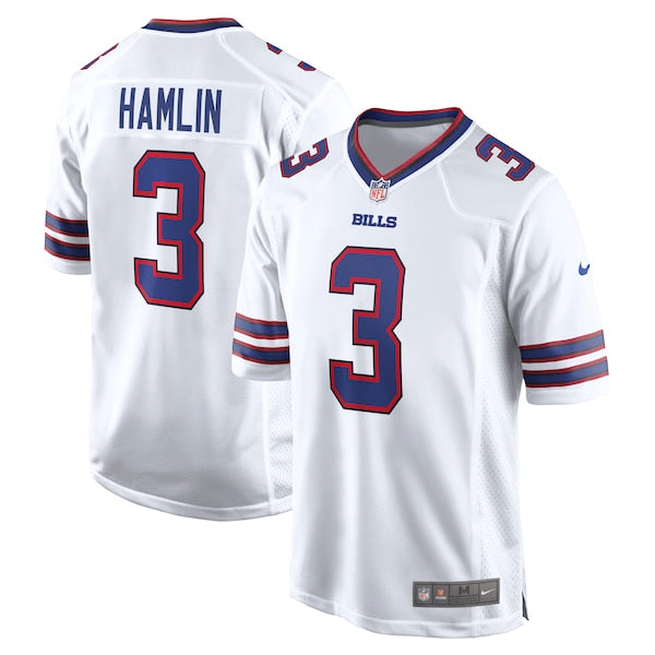 Damar Hamlin Buffalo Bills Nike  Game Jersey - White/Royal