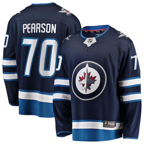 Tanner Pearson Winnipeg Jets  Home Breakaway Jersey - Navy