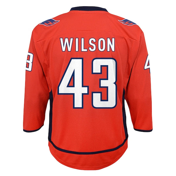 Tom Wilson Washington Capitals Youth Home Replica Player Jersey - Red