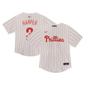 Bryce Harper Philadelphia Phillies Nike Toddler  Game Jersey - White
