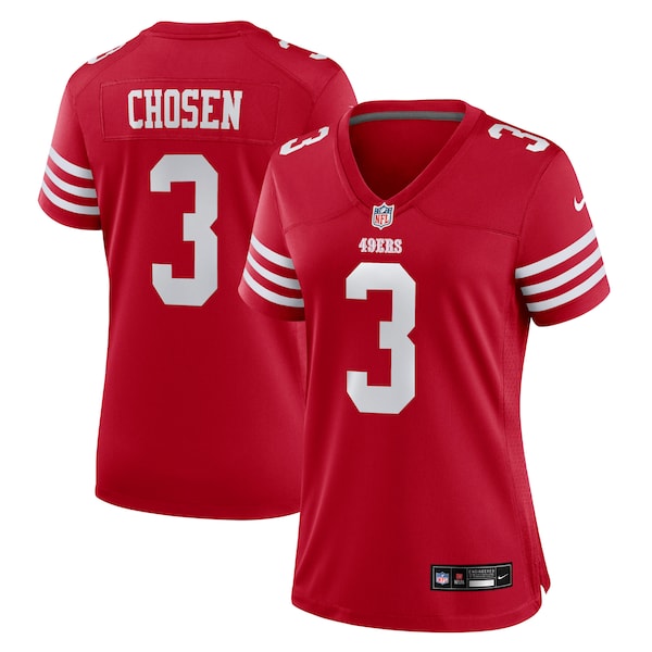 Robbie Chosen San Francisco 49ers Nike Women's Team Game Jersey -  Scarlet