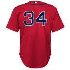 David Ortiz Boston Red Sox Preschool Cooperstown Collection Mesh Batting Practice Jersey - Red
