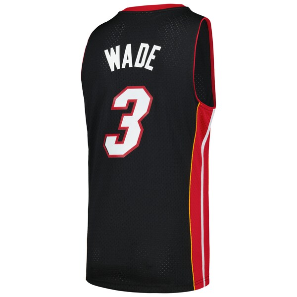 Dwyane Wade Miami Heat  2012/13 Hardwood Classics Swingman Jersey - Black