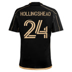 Ryan Hollingshead LAFC adidas Youth 2024 Primary Replica Player Jersey - Black