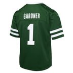 Ahmad Sauce Gardner New York Jets Nike Youth Game Jersey - Legacy Green
