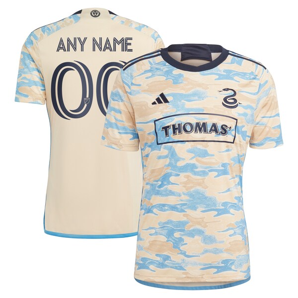Philadelphia Union adidas 2024 For Philly Replica Custom Jersey - Tan