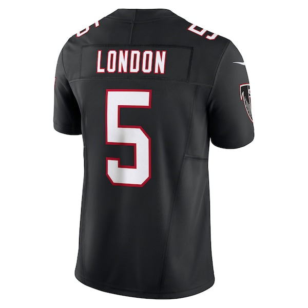 Drake London Atlanta Falcons Nike Vapor F.U.S.E. Limited Jersey - Black/Red