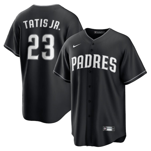 Fernando Tatis Jr. San Diego Padres Nike Lights Out Replica Player Jersey - Black