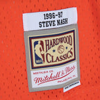Steve Nash Phoenix Suns 1996/97 Hardwood Classics Fadeaway Swingman Player Jersey - Orange/Black