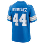 Malcolm Rodriguez Detroit Lions Nike Game Jersey - Blue