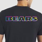 Chicago Bears Nike 2025 NFL Crucial Catch Tri-Blend Dri-FIT T-Shirt - Black