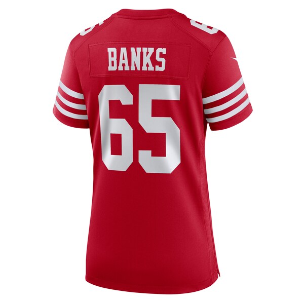 Aaron Banks San Francisco 49ers Nike Women's  Game Jersey -  Scarlet