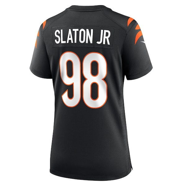 Tedarrell Slaton Jr Cincinnati Bengals Nike Women's Team Game Jersey -  Black