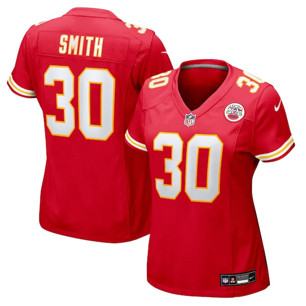 Brashard Smith Kansas City Chiefs Nike Women's Team Game Jersey -  Red