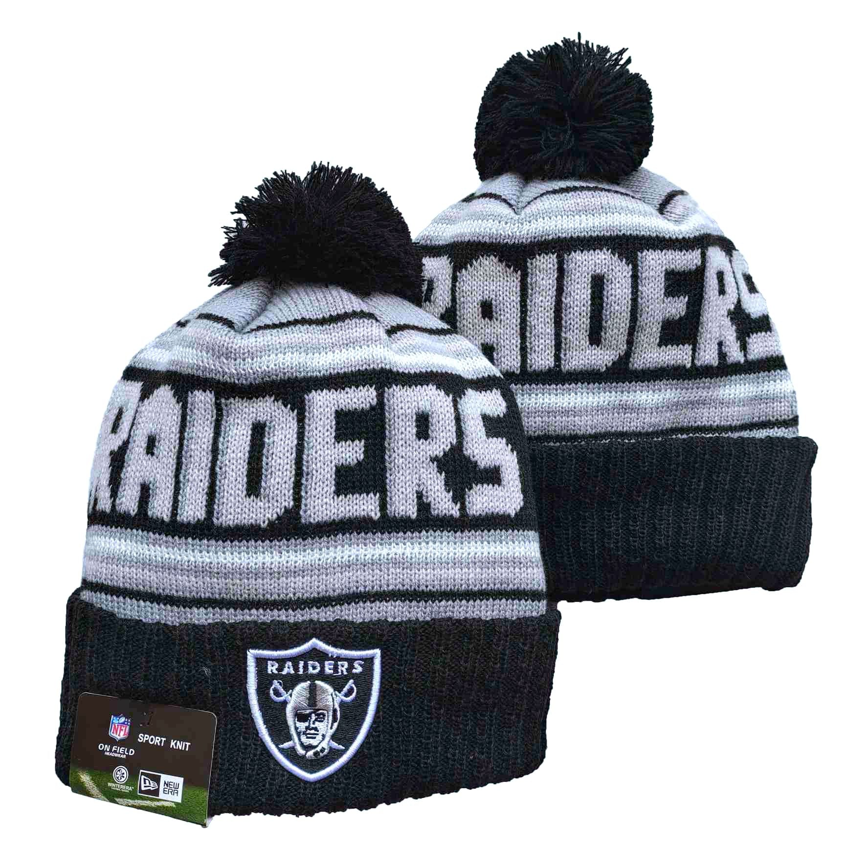 LAS VEGAS RAIDERS KNIT HAT