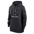 Dallas Cowboys Nike Women's 2024 NFL Crucial Catch Club Pullover Hoodie - Black