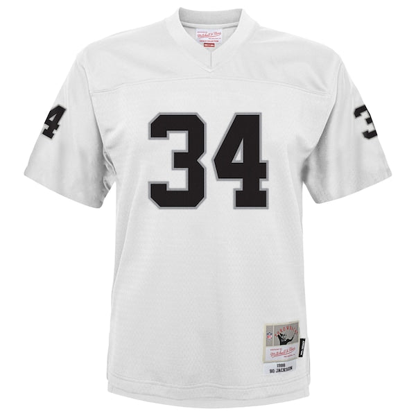 Bo Jackson Las Vegas Raiders Youth 1988 Retired Player Legacy Jersey - White