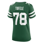 Jay Tufele New York Jets Nike Women's Team Game Jersey - Legacy Green