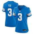 Jack Fox Detroit Lions Nike Women's Team Game Jersey -  Blue