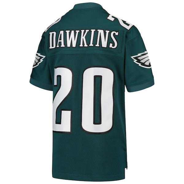 Brian Dawkins Philadelphia Eagles Youth 2004 Legacy Retired Player Jersey - Midnight Green/Black