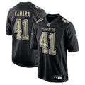 Alvin Kamara New Orleans Saints Nike Fashion Game Jersey - Carbon Black