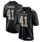 Alvin Kamara New Orleans Saints Nike Fashion Game Jersey - Carbon Black