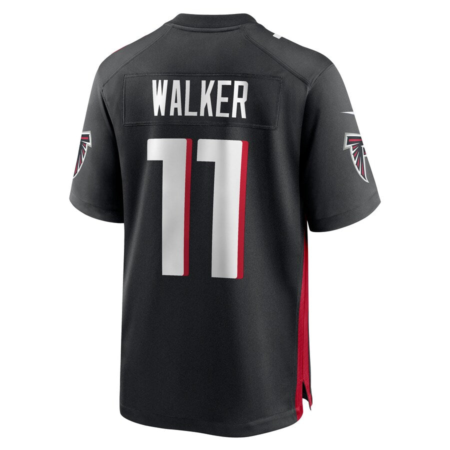 Jalon Walker Atlanta Falcons Nike 2025 NFL Draft First Round Pick  Game Jersey - Black