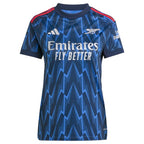 Arsenal adidas Women's 2025/26 Away Replica Jersey - Blue/Red