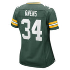 Jonathan Owens Green Bay Packers Nike Women's  Game Jersey -  Green