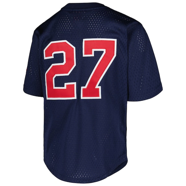 David Ortiz Minnesota Twins  Youth Cooperstown Collection Mesh Batting Practice Jersey - Navy