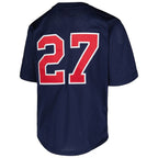 David Ortiz Minnesota Twins  Youth Cooperstown Collection Mesh Batting Practice Jersey - Navy
