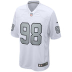 Maxx Crosby Las Vegas Raiders Nike Alternate Game Jersey - White