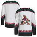 Arizona Coyotes adidas Men's Away Primegreen Authentic Blank Jersey - White
