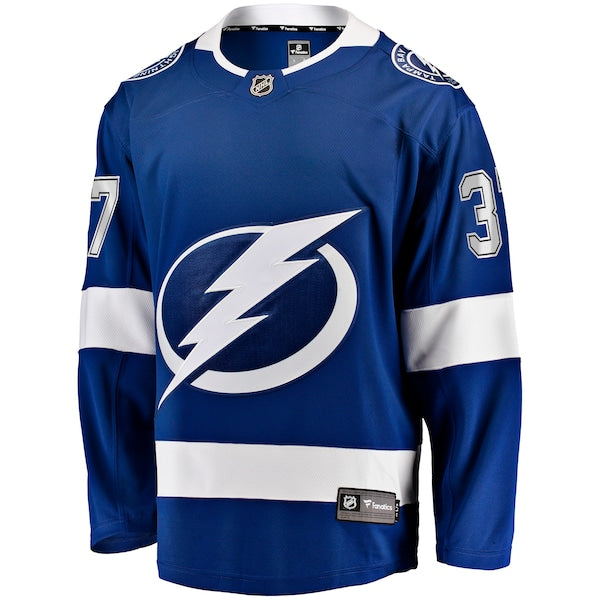 Yanni Gourde Tampa Bay Lightning  Home Breakaway Jersey - Blue