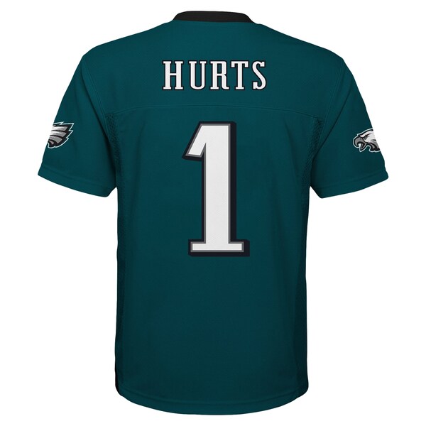 Jalen Hurts Philadelphia Eagles Youth Replica Player Jersey - Midnight Green