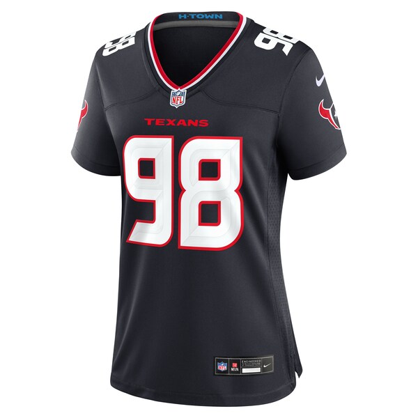 Tim Settle Jr. Houston Texans Nike Women's Team Game Jersey -  Navy