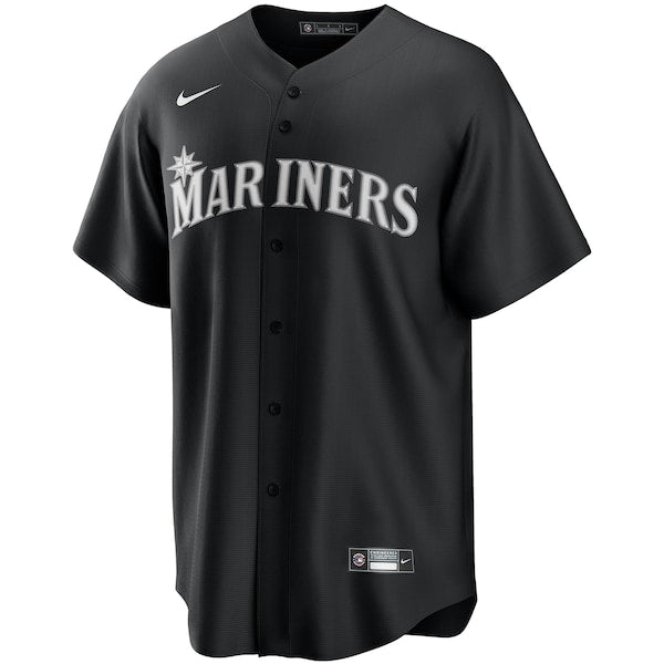 Seattle Mariners Nike Official Replica Jersey - Black/White