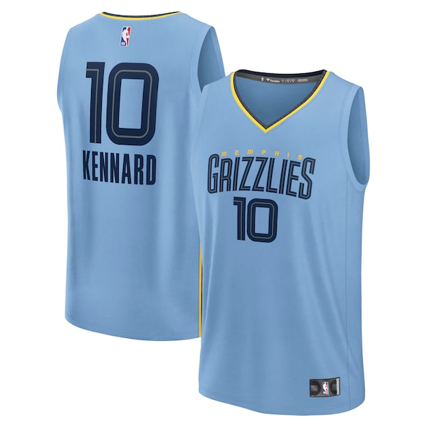 Luke Kennard Memphis Grizzlies  Fast Break Replica Player Jersey - Statement Edition - Light Blue